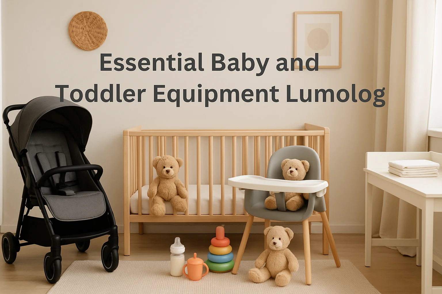 essential baby and toddler equipment lumolog