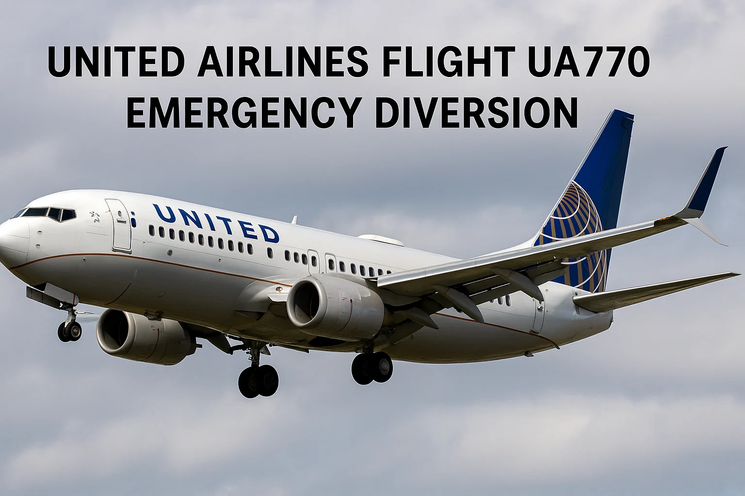 united airlines flight ua770 emergency diversion