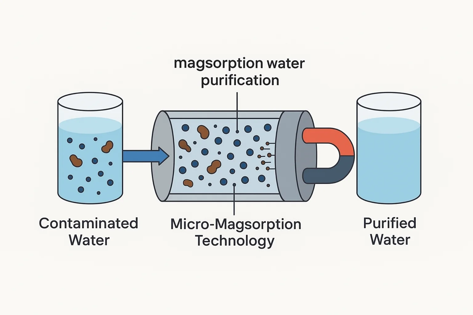 magsorption water purification