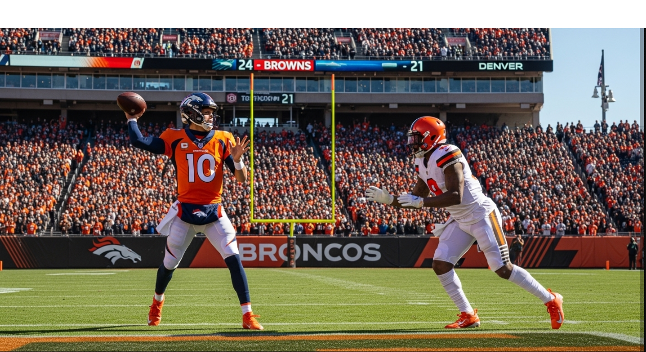 Cleveland Browns vs Denver Broncos Match Player Stats