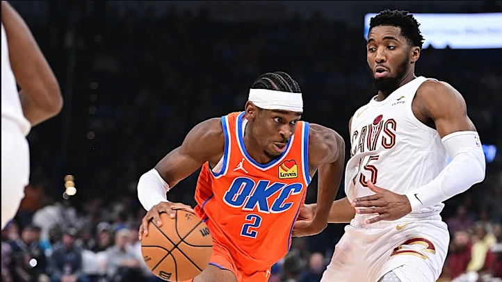 Cleveland Cavaliers vs OKC Thunder Match Player Stats