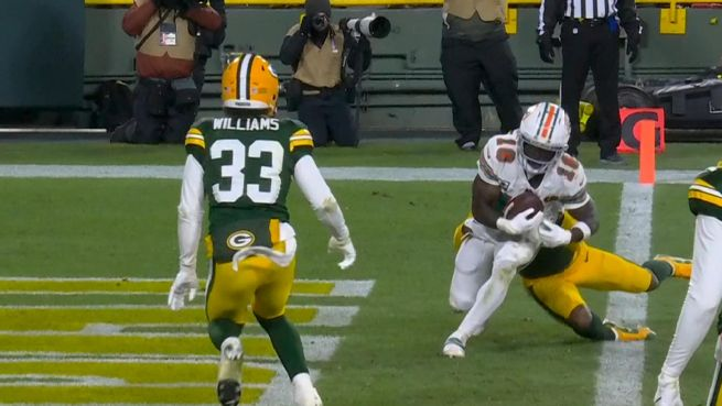 Miami Dolphins vs Green Bay Packers Match Player Stats