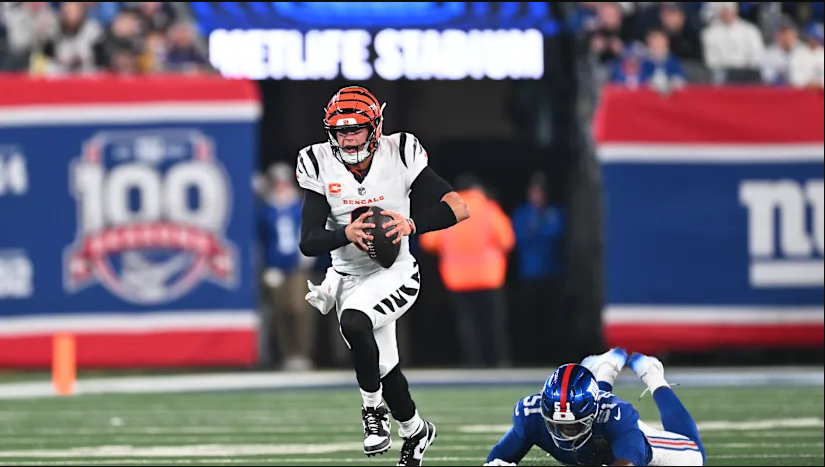 Bengals vs New York Giants Match Player Stats
