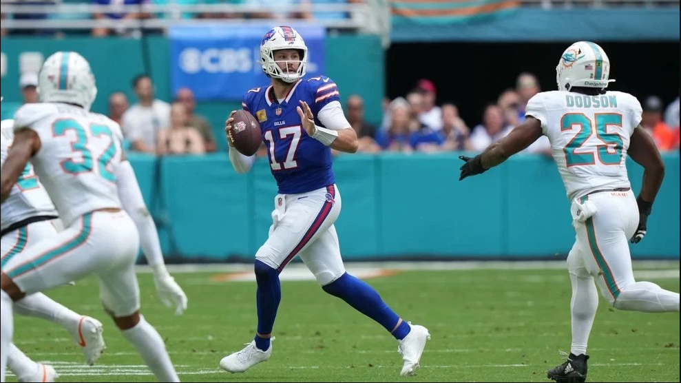 buffalo bills vs miami dolphins match player stats