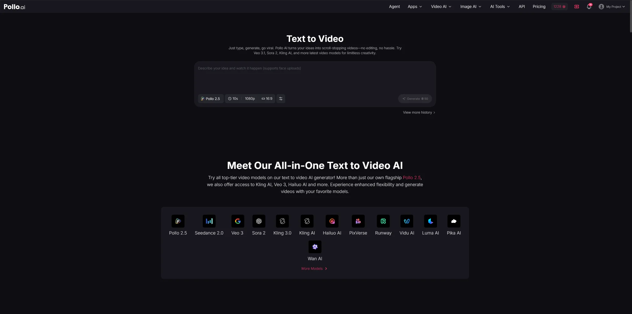 Convert Text to Video