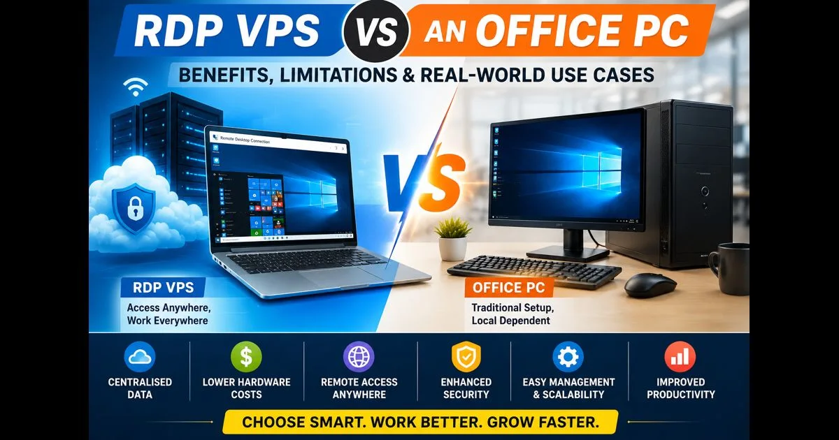 RDP VPS vs an Office PC